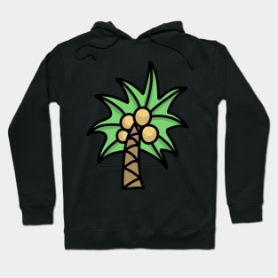 Cute coconut tree Hoodie